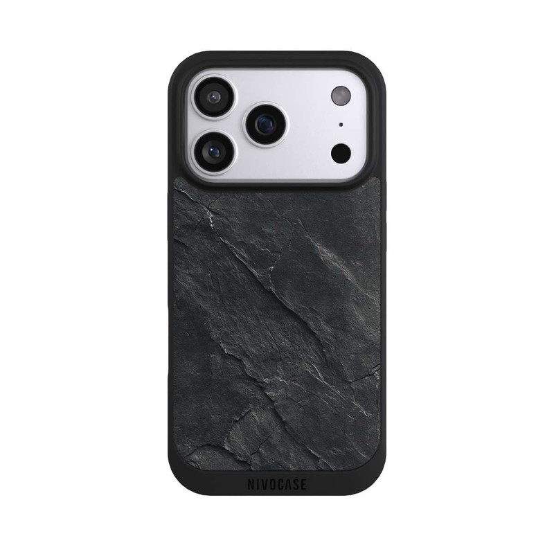 iPhone 17 Pro NIVOpure Dark Grey Slate Look