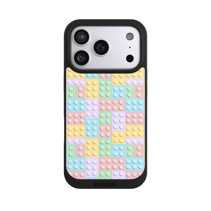 iPhone 17 Pro NIVOpure Buntes Blockmuster