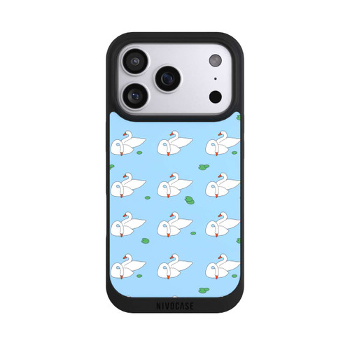 Apple iPhone 17 Pro NIVOpure Ducks Pattern Blue Pond