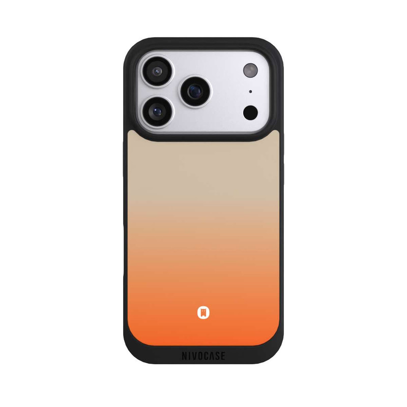 iPhone 17 Pro NIVOpure Nivocase Gradient Beige Orange