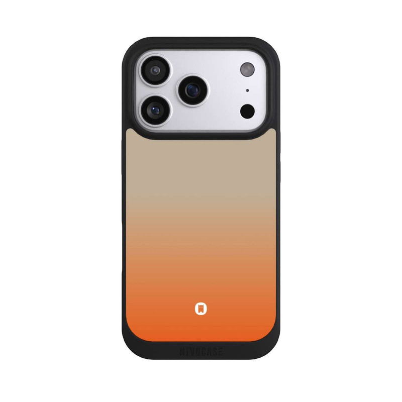 iPhone 17 Pro NIVOpure Nivocase Farbverlauf Beige Orange