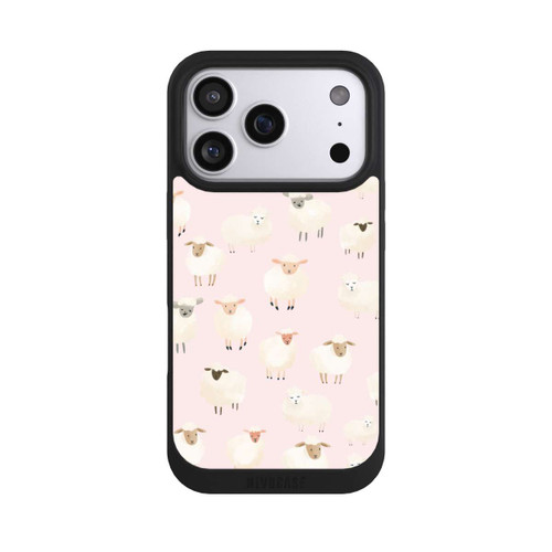 Apple iPhone 17 Pro NIVOpure Motif mouton rose clair avec IA