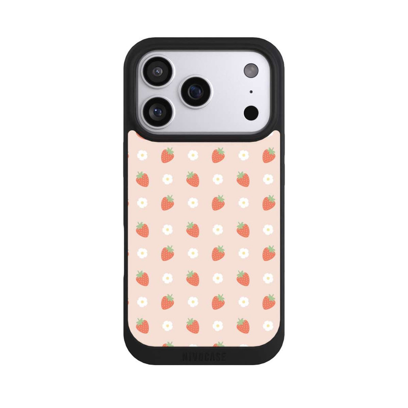 iPhone 17 Pro NIVOpure Modèle de Fraises Sucrées