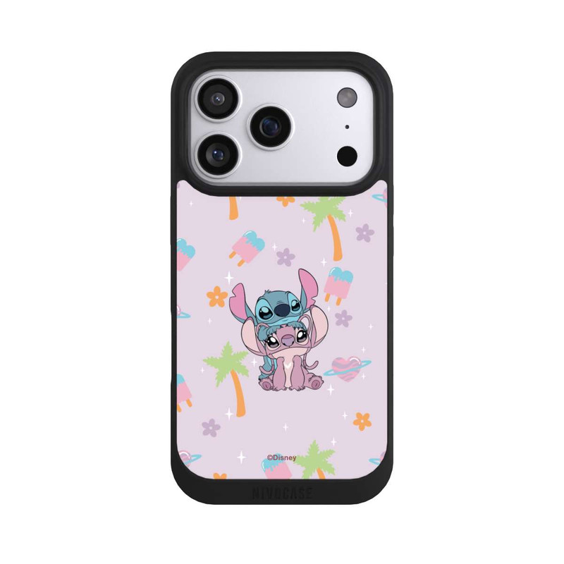 iPhone 17 Pro NIVOpure Stitch and Angel Cute Couple