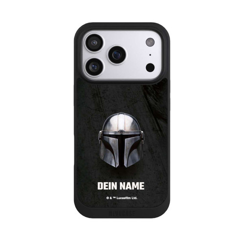 Apple iPhone 17 Pro NIVOpure Star Wars Mandalorian Black Helmet customisable