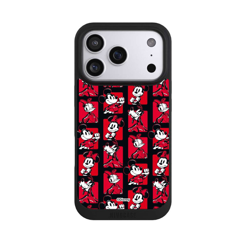 iPhone 17 Pro NIVOpure Mickey Mouse Rally Pattern Red