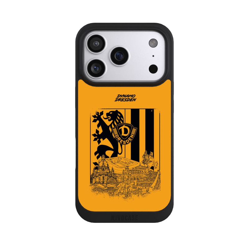 iPhone 17 Pro NIVOpure Dynamo Dresden Wappen