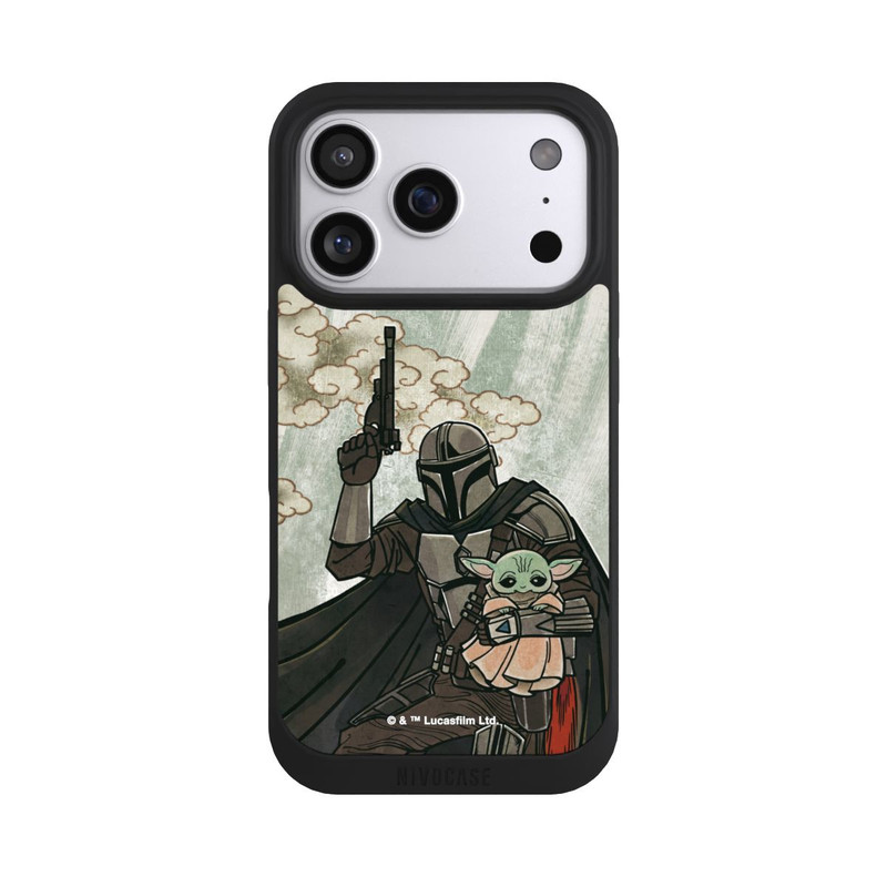 iPhone 17 Pro NIVOpure Mandalorian and Child style japonais