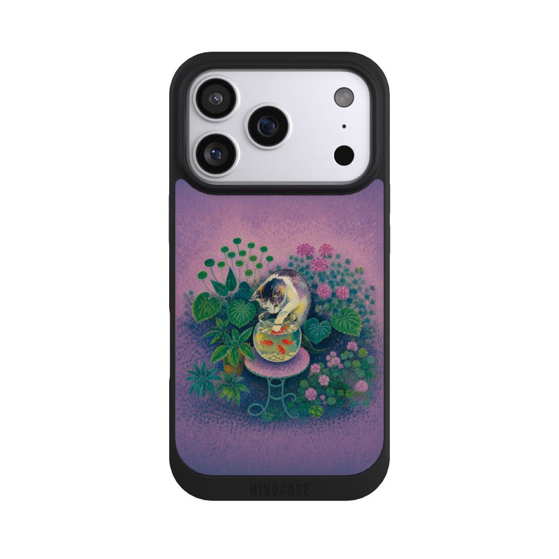 iPhone 17 Pro NIVOpure Matisse's Goldfish with Fishing Cat with AI