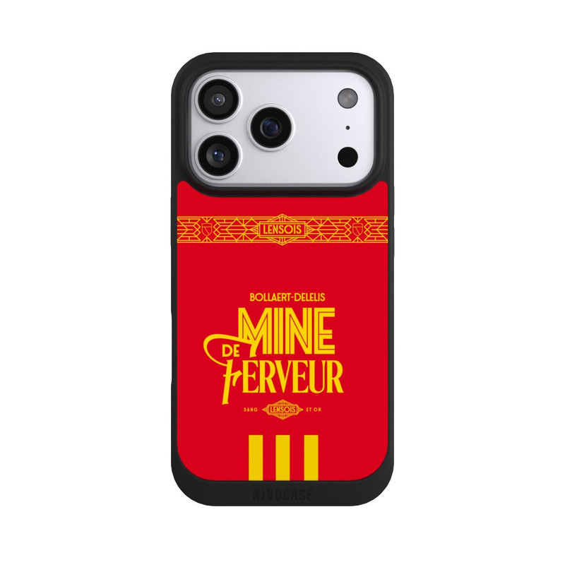 iPhone 17 Pro NIVOpure RC Lens Mine de Ferveur rouge