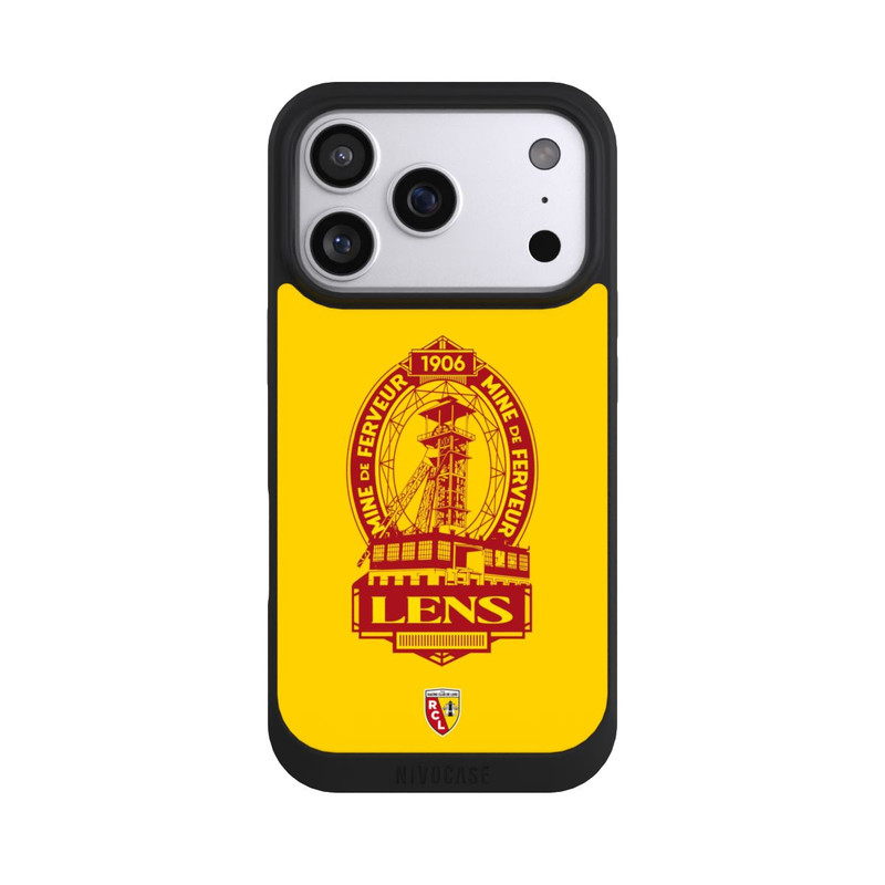 iPhone 17 Pro NIVOpure RC Lens Mine de Ferveur Emblème rouge