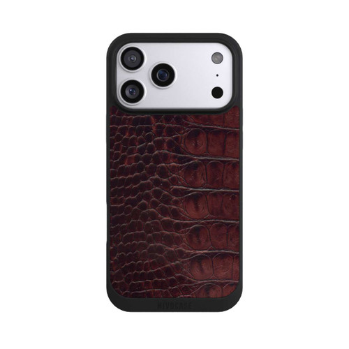 Apple iPhone 17 Pro Max NIVOpure Cuir de Crocodile