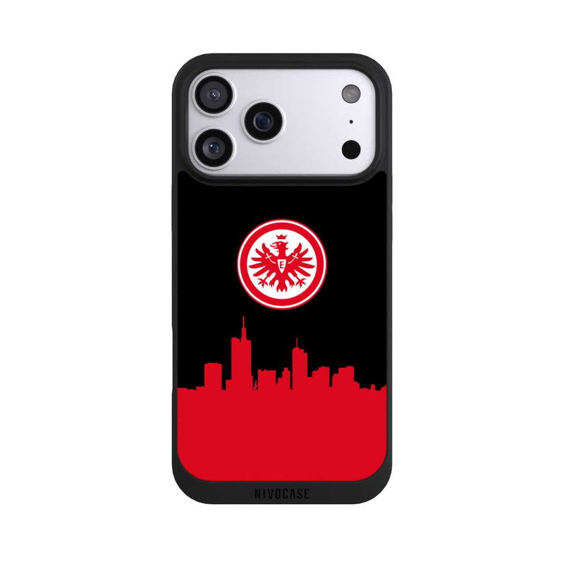 iPhone 17 Pro Max NIVOpure Eintracht Frankfurt Skyline rot