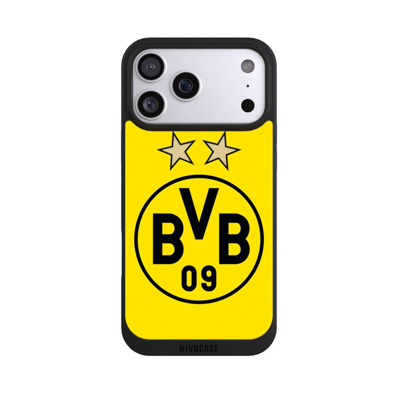 iPhone 17 Pro Max NIVOpure BVB Gelb / Sterne