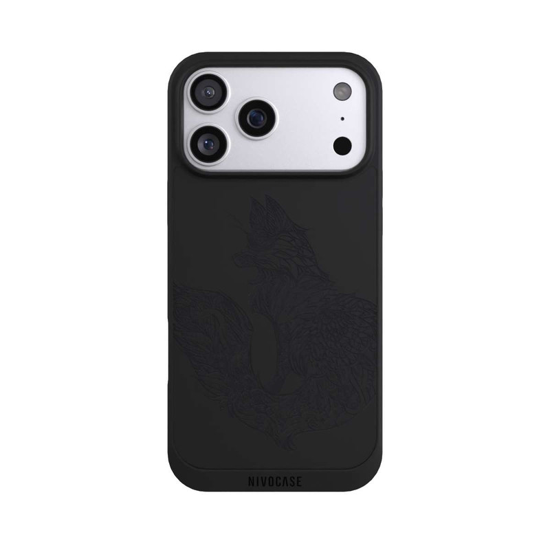 iPhone 17 Pro Max NIVOpure Renard orné sans fond
