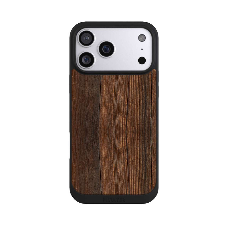 iPhone 17 Pro Max NIVOpure Look Bois de Noyer