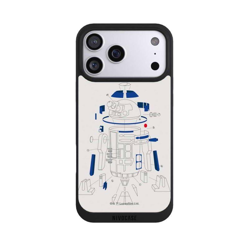 iPhone 17 Pro Max NIVOpure R2D2 Explosionszeichung - StarWars 8