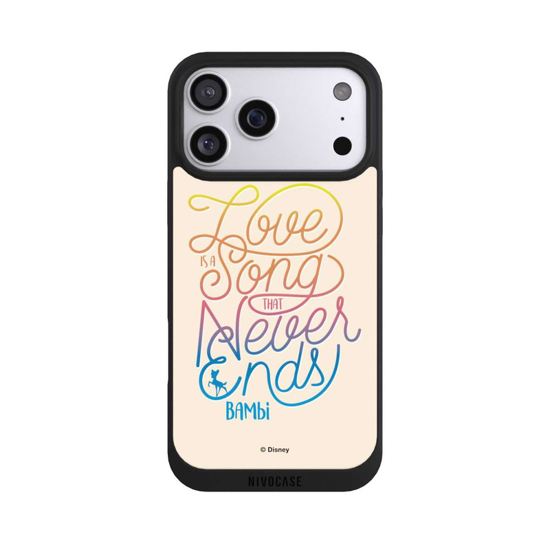 iPhone 17 Pro Max NIVOpure Bambi Love Is a Song