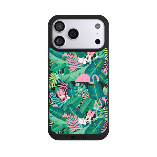Apple iPhone 17 Pro Max NIVOpure Minnie Summer Palmblätter ohne Hintergrund