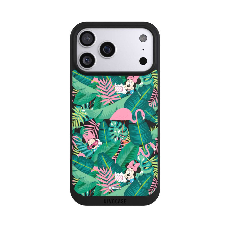 iPhone 17 Pro Max NIVOpure Minnie Été Feuilles de Palmier sans Fond