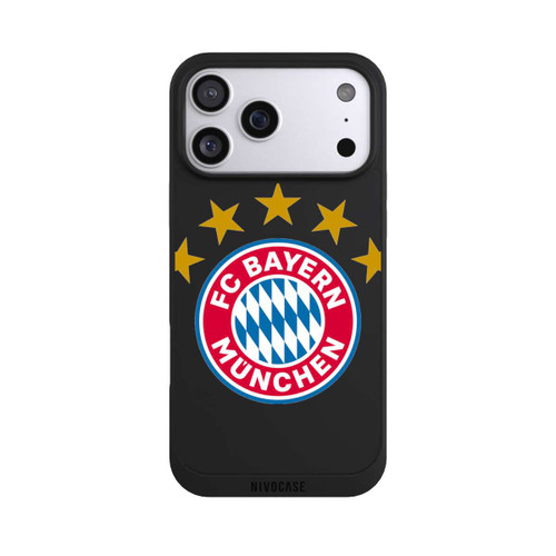Apple iPhone 17 Pro Max NIVOpure FCB Logo mit Sterne - ohne Hintergrund