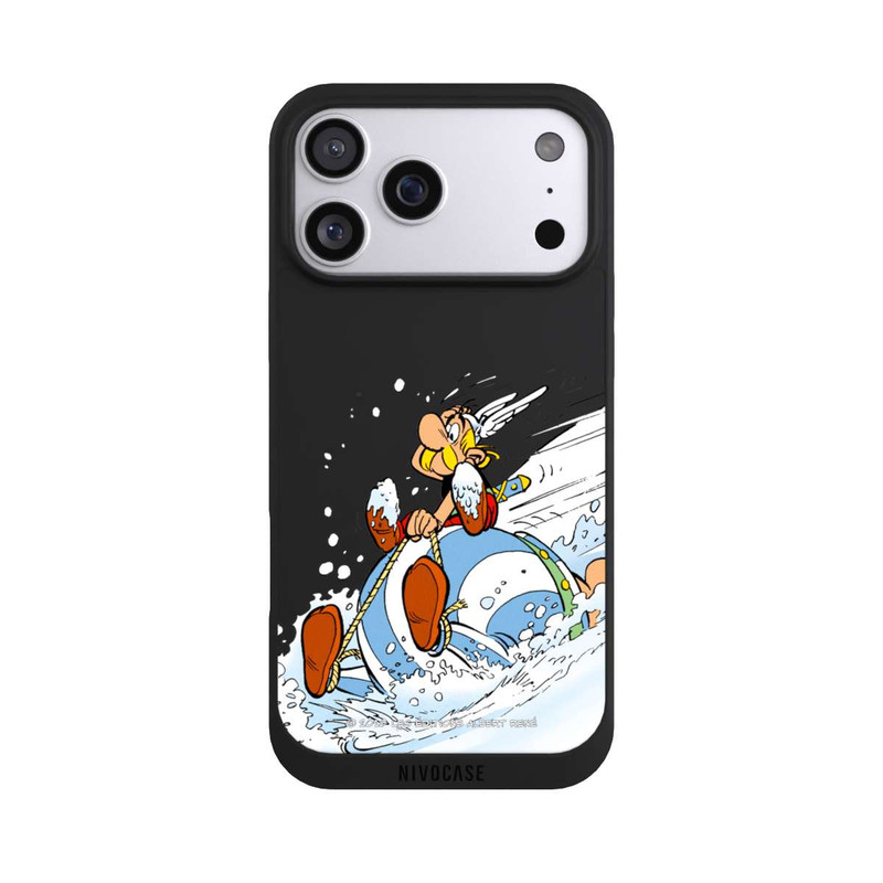 iPhone 17 Pro Max NIVOpure Astérix & Obélix Luge Transparent