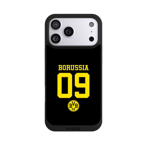 Apple iPhone 17 Pro Max NIVOpure Borussia 09 Schwarz - BVB