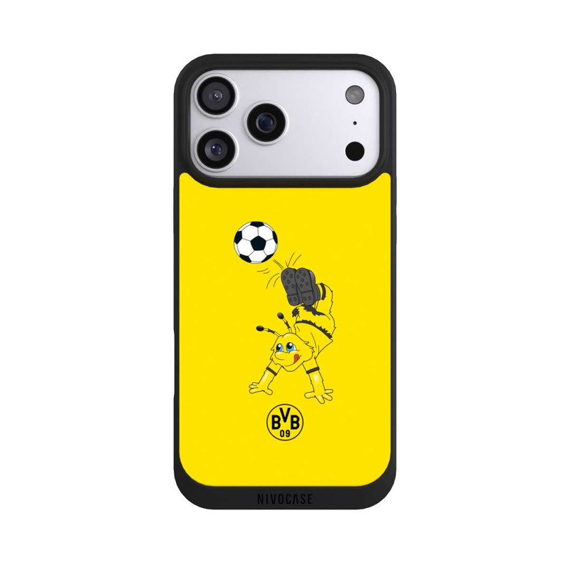 iPhone 17 Pro Max NIVOpure Emma mit Fussball - BVB