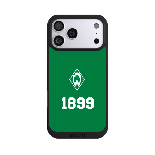 Apple iPhone 17 Pro Max NIVOpure 1899 Grün-Weiß Lebenslang Grün - Werder Bremen