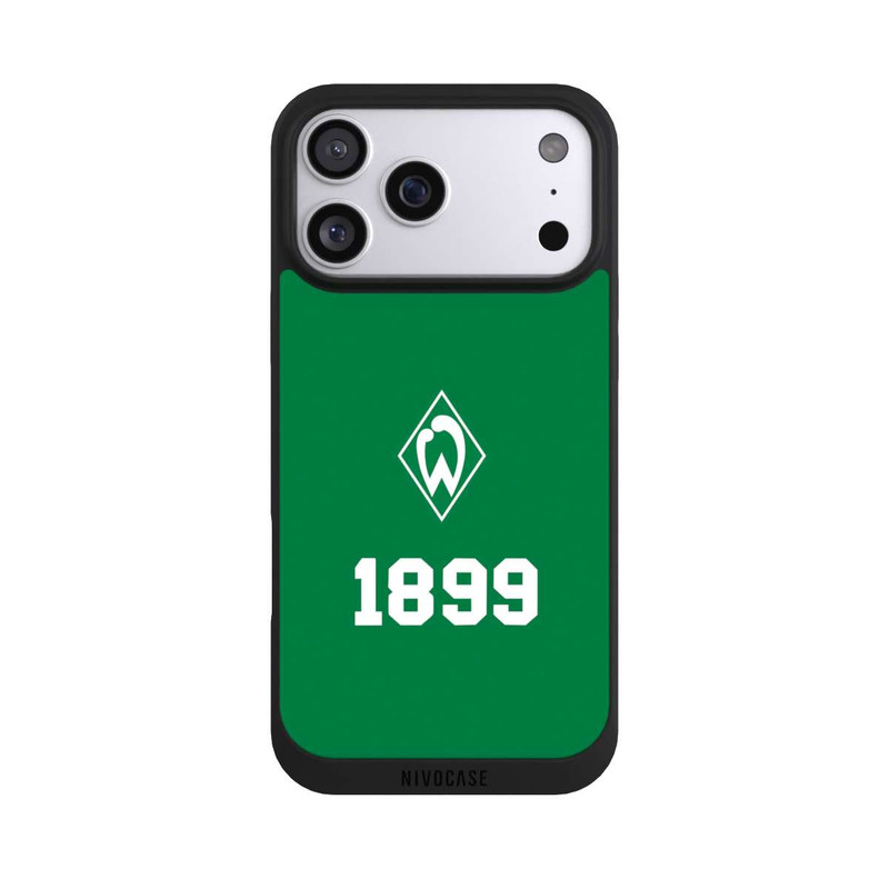 iPhone 17 Pro Max NIVOpure 1899 Grün-Weiß Lebenslang Grün - Werder Bremen