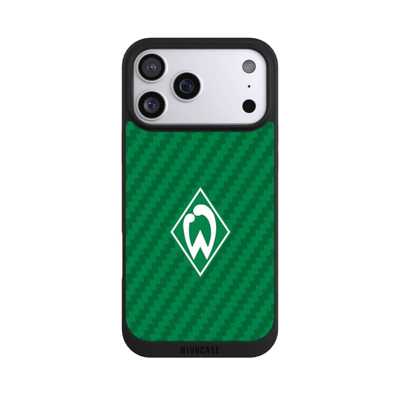 iPhone 17 Pro Max NIVOpure Carbonlook - Werder Bremen