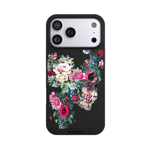 Apple iPhone 17 Pro Max NIVOpure Flower Skull transparent