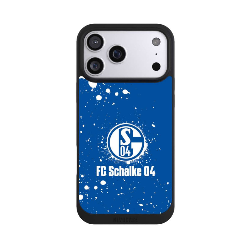 iPhone 17 Pro Max NIVOpure Schalke 04 - Spraylogo
