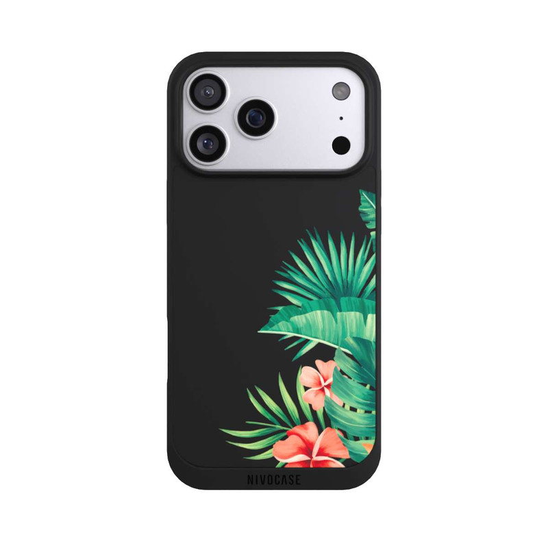 iPhone 17 Pro Max NIVOpure Fleurs tropicales sans fond
