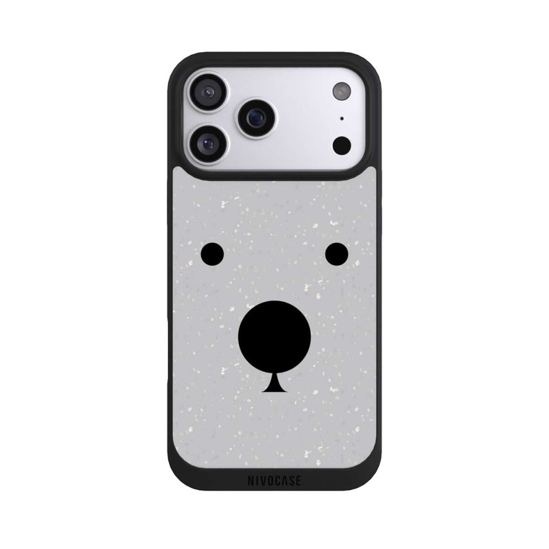 iPhone 17 Pro Max NIVOpure Bär Nahaufnahme