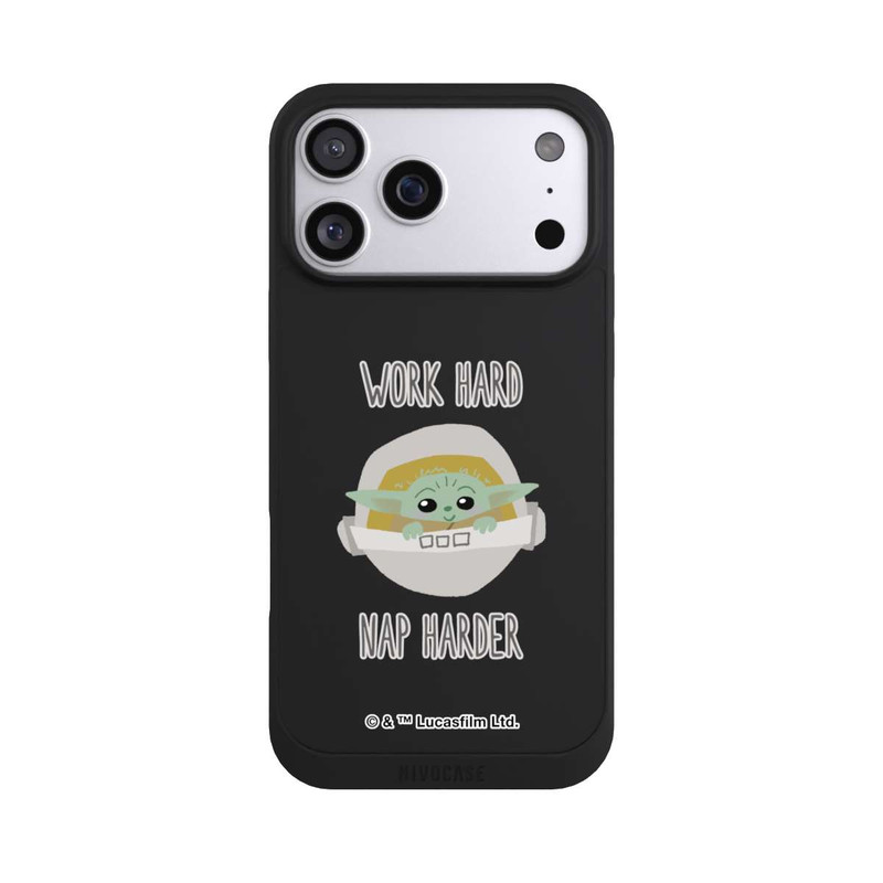 iPhone 17 Pro Max NIVOpure The Child Work Hard Nap Harder Transparent