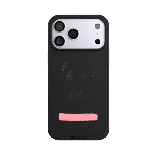 Apple iPhone 17 Pro Max NIVOpure La vie en Rosa Transparent