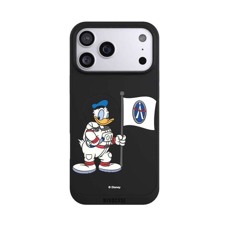 iPhone 17 Pro Max NIVOpure Donald Duck Astronaut Transparent