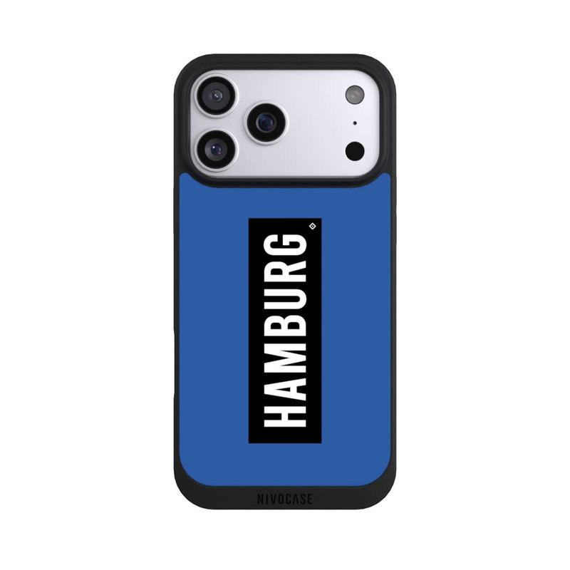 iPhone 17 Pro Max NIVOpure HSV Hamburg Schwarz Blau