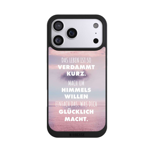 Apple iPhone 17 Pro Max NIVOpure Das Leben Ist So Verdammt Kurz