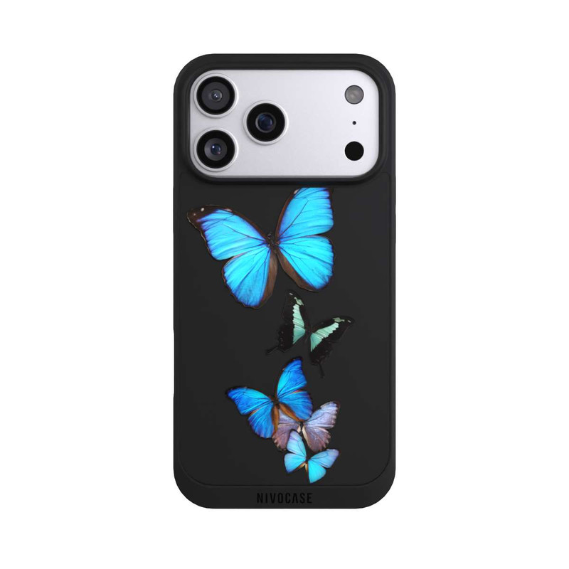 iPhone 17 Pro Max NIVOpure Schmetterling Transparent