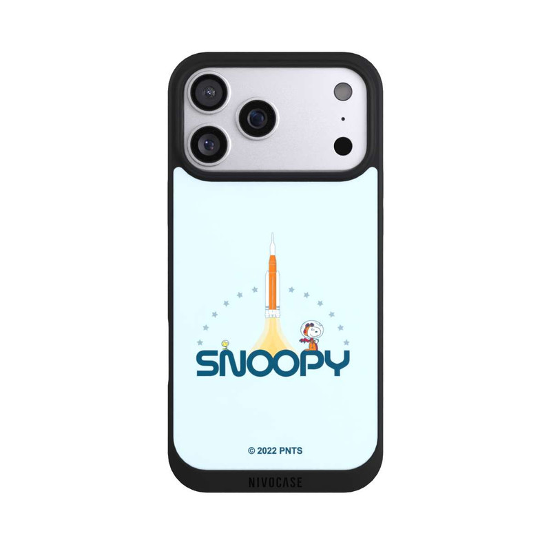 iPhone 17 Pro Max NIVOpure Snoopy Weltraum Traveller Rakete