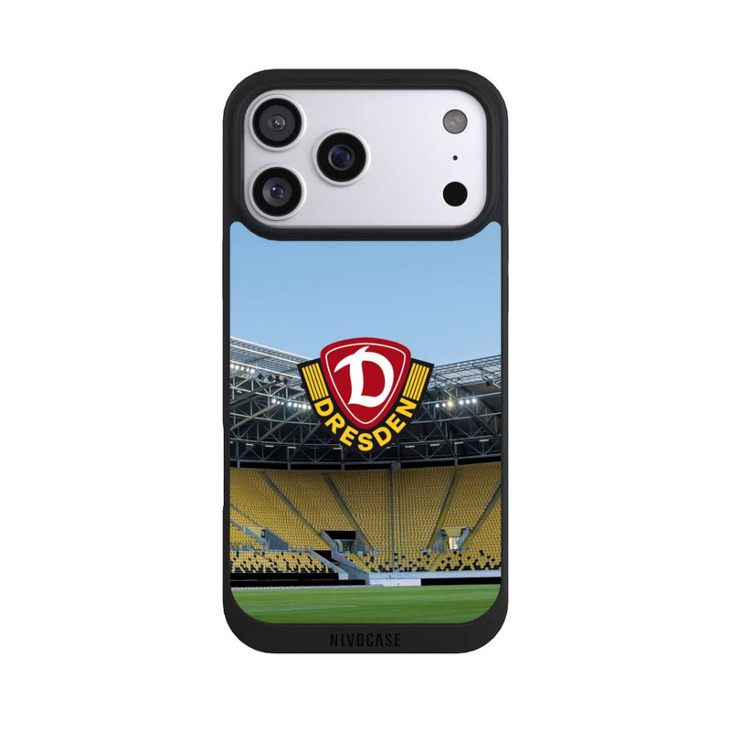 iPhone 17 Pro Max NIVOpure Dynamo Dresden Stadion Logo