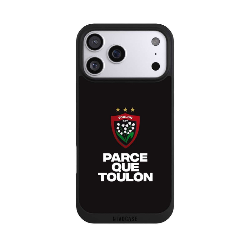 iPhone 17 Pro Max NIVOpure Parce Que Toulon Noir