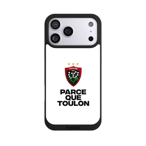 Apple iPhone 17 Pro Max NIVOpure Parce Que Toulon Blanc