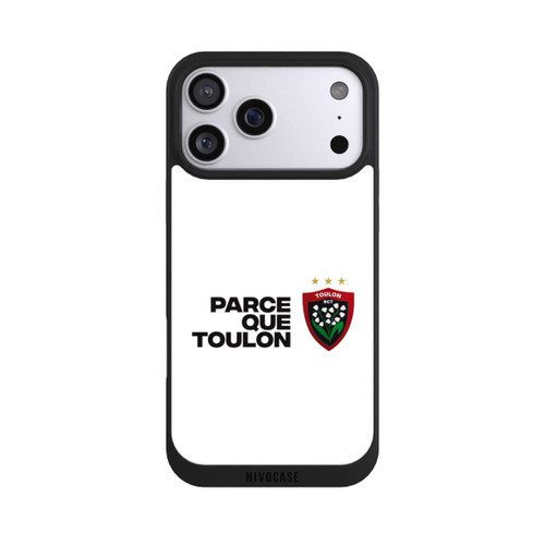 Apple iPhone 17 Pro Max NIVOpure RC Toulonnais PQT Blanc
