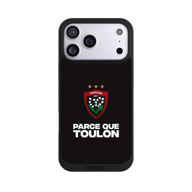 iPhone 17 Pro Max NIVOpure RC Toulonnais Noir