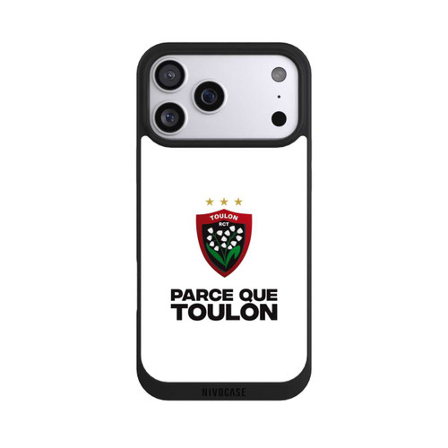 Apple iPhone 17 Pro Max NIVOpure RC Toulonnais Blanc