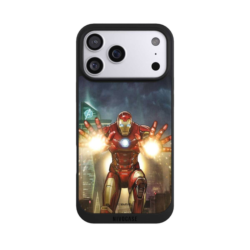 iPhone 17 Pro Max NIVOpure Iron Man Flying