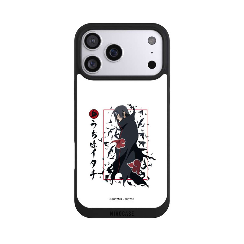 iPhone 17 Pro Max NIVOpure Itachi Krähen Weiß